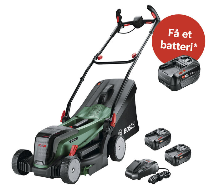 Bosch UniversalRotak gressklipper 2x18V-37-550